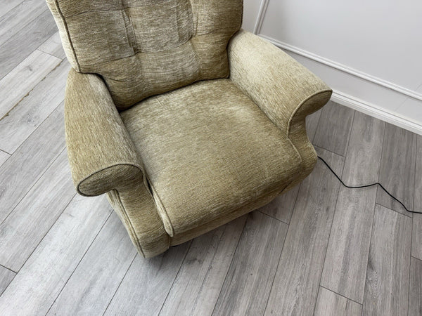 Parker Knoll Norton 150 Lift and Rise Recliner Armchair Sandy Beige Fabric19