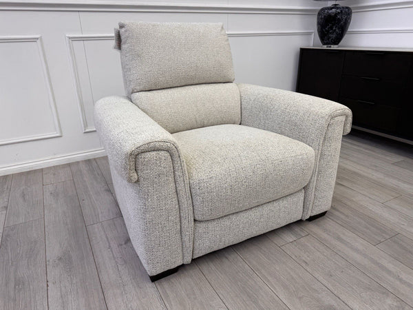 Furniture Village Nixon Sand Fabric Static Armchair1