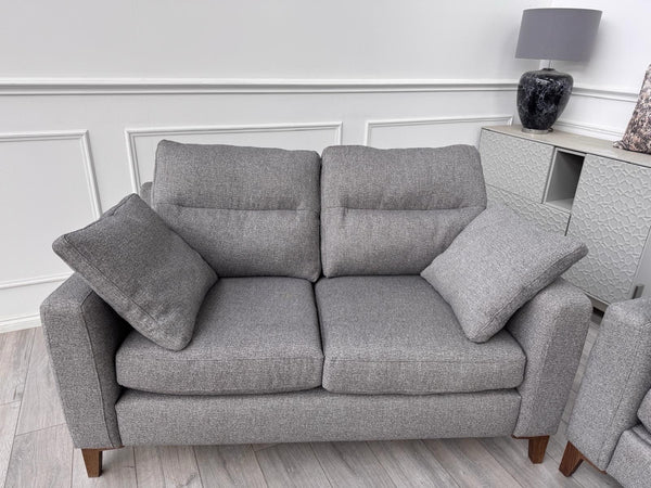 Furniture Village UNIQA Grey Fabric 3 & 2 & 1 Seater Power Recliner Sofa Set17
