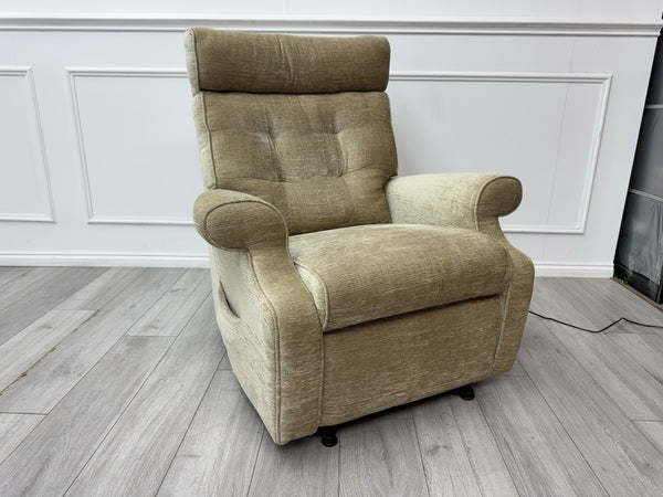 Parker Knoll Norton 150 Lift and Rise Recliner Armchair Sandy Beige Fabric13