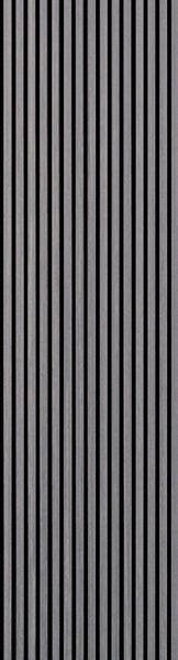 NEW Premium Acoustic Slat Real Wood Wall Panel - Black / 2.4m x 0.6m (1.44m2)2