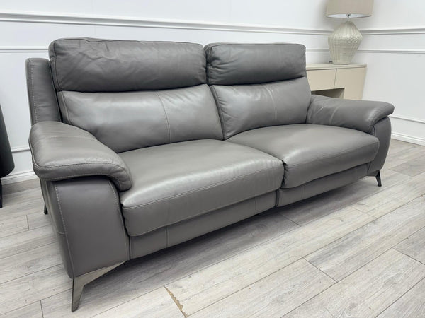 Furniture Village Missouri Power Recliner 3 Seater Sofa Set & Armchair Grey3