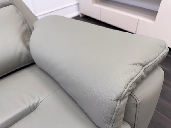 G Plan Thornbury Olive Leather Power Recliner Armchair19