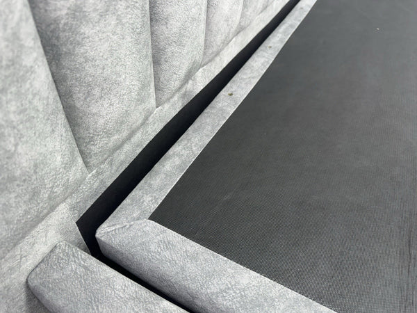 Furniture Village Ramos Ottoman Bedframe | Double | Dapple Silver Grey7