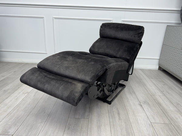 Sofology Radleigh Middle Section Power Recliner & Headrest Velvet Charcoal Grey15