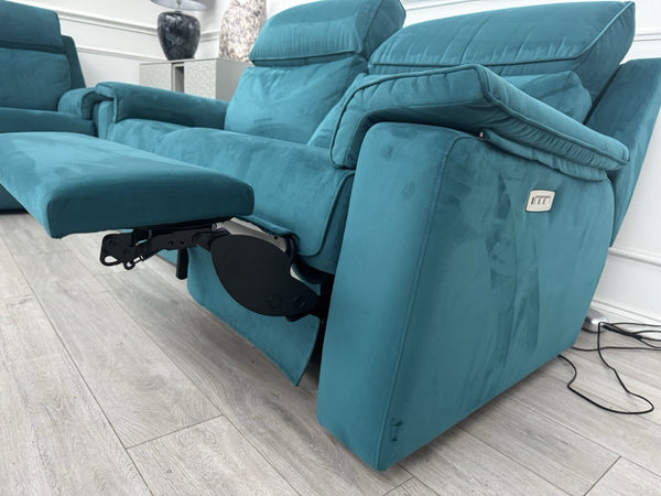 G PLAN Thornbury 3&3 Seater Power Recliner, Lumbar & Headrest Sofa Set RRP £979022