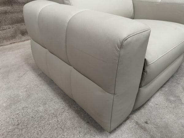 Lazyboy COLORADO Off White Snuggle/Cuddle Armchair Power Recliner + Headrest 7