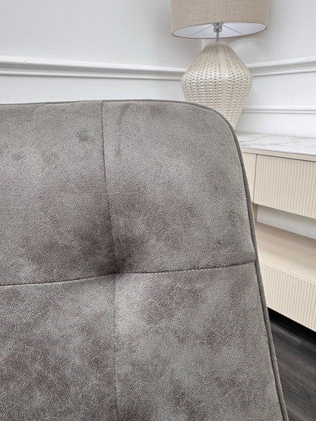 Furniture Village Merlin grey fabric dining chair (Pre-sale)9