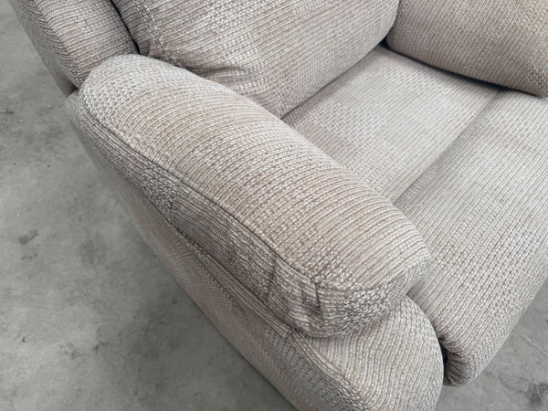 G Plan Kingsbury Power Recliner Armchair In Beige Pattern Fabric14