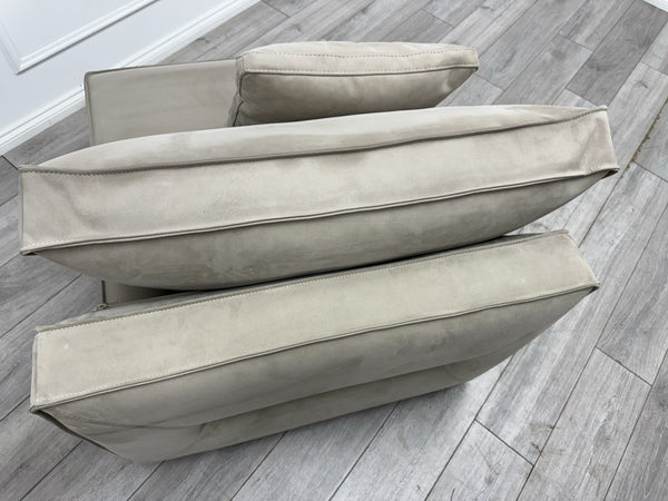 Sofology Palazzo Middle Section Nubuck Stone Fabric5