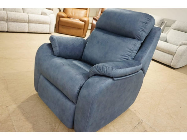 G Plan Kingsbury stingray indigo armchair power recliner headrest lumbar3