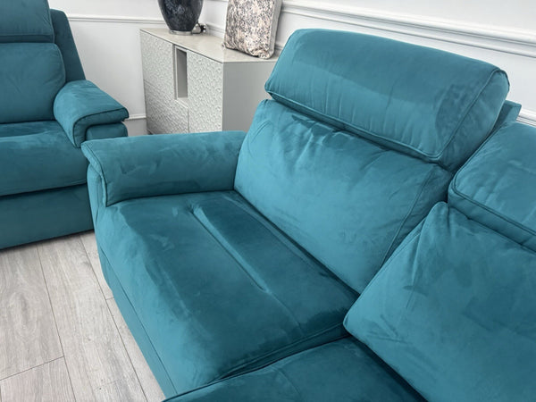 G PLAN Thornbury 3&3 Seater Power Recliner, Lumbar & Headrest Sofa Set RRP £979018