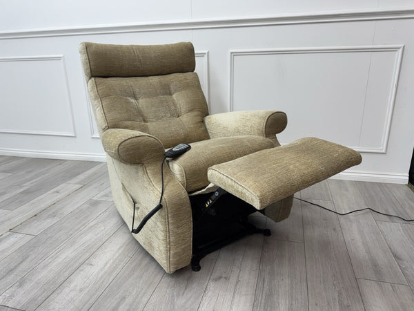 Parker Knoll Norton 150 Lift and Rise Recliner Armchair Sandy Beige Fabric12