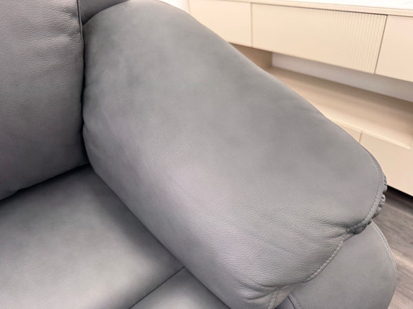 G Plan Kingsbury Cambridge Petrol Blue Power Rise And Recliner Armchair Headrest19