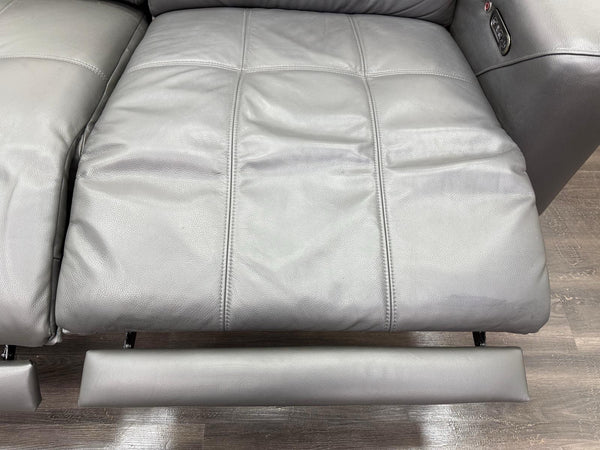 Sofology Marvella Power Recliner Large 4 Seater Sofa Charcoal Leather5