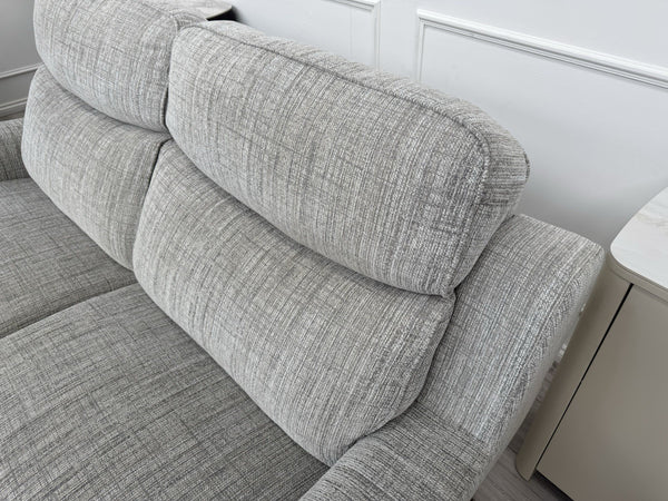 Furniture Village Grey Fabric 3 & 2 Seater Sofa Set12