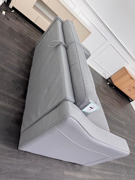 Furniture Village Optimus 3 Seater Sofabed Sofa Grey Leather5