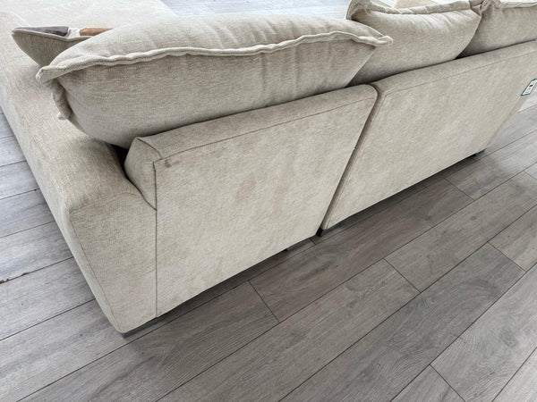 Furniture Village Sofia Beige Fabric Corner Sofa with Chaise End19