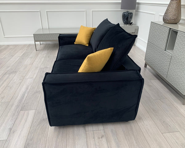 New Black 2 Seater Split cinema sofa style (Delivery Available)6