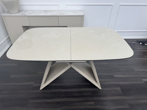 Furniture Village Mirage Small Extending Dining Table ceramic top (Pre-sale)8