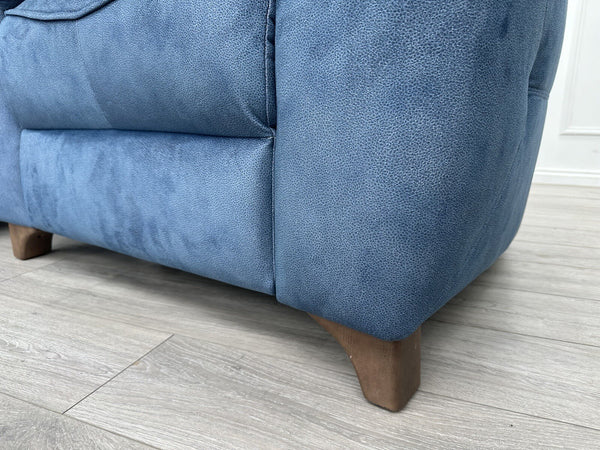 G Plan Jackson Standard Armchair Stingray Indigo Fabric RRP £1,5998