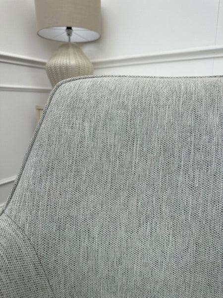 Furniture Village Jose Swivel Dining Chair Stone Grey (Pre-sale, Read Desc)6
