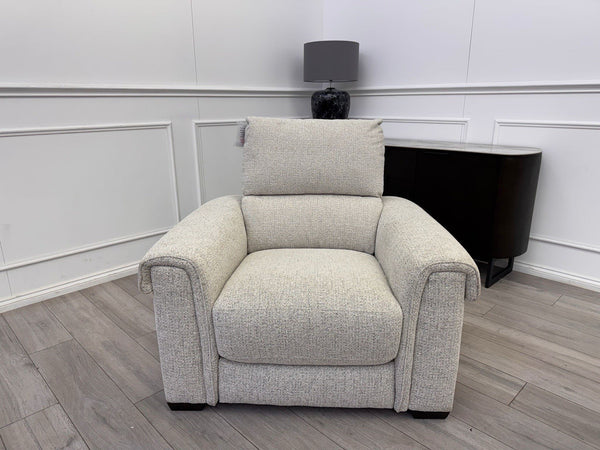 Furniture Village Nixon Sand Fabric Static Armchair3