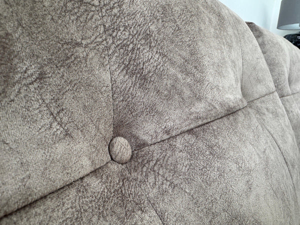 FURNITURE VILLAGE ARIANA 2 Seater Sofa Cuddle Set Classic Back Dapple Chocolate15