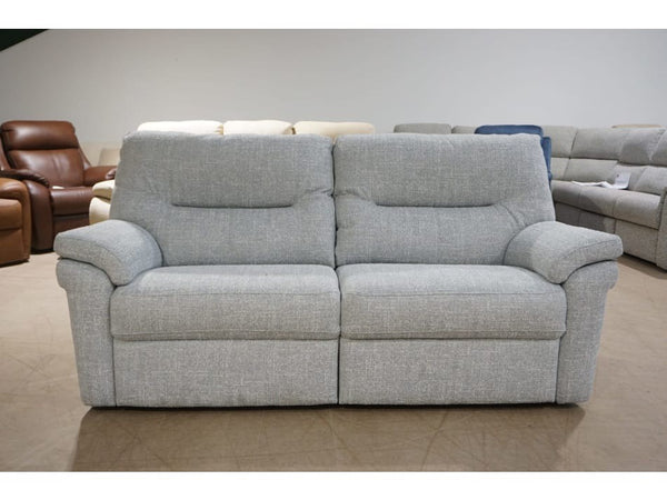 G Plan Seattle lumos sky fabric standard 3 seater sofa1