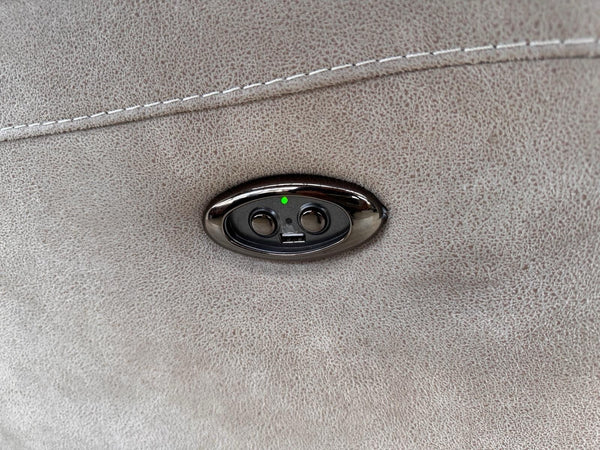 Furniture Village Moreno Power Reclining Corner Sofa In Beige Fabric5