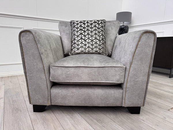 Furniture Village Ariana Classic Back Dapple Grey Armchair2
