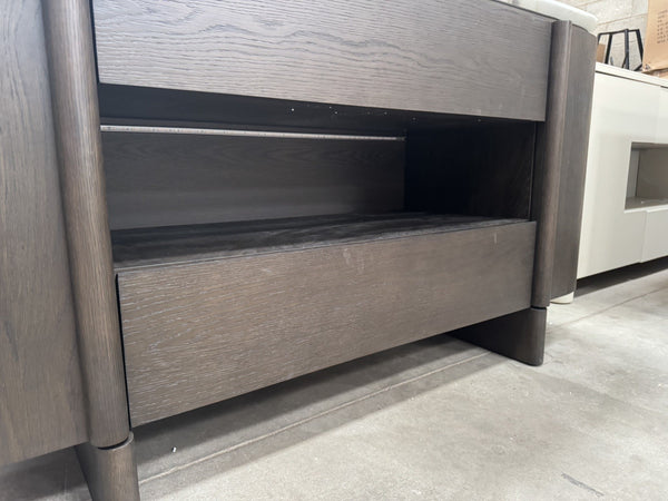 Furniture Village CAMINO Large 2 Door 2 Drawer Sideboard LED - Granite Top19