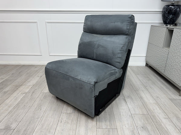 Sofology Parker Middle Section Dark Grey Microfibre Fabric0