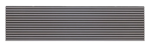 NEW Premium Acoustic Slat Real Wood Wall Panel - Black / 2.4m x 0.6m (1.44m2)3