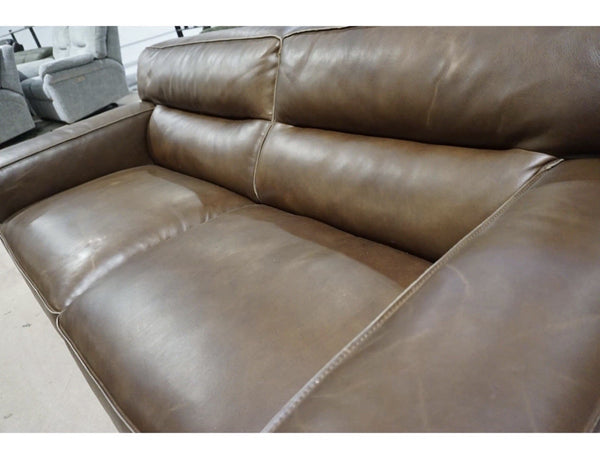 Barker and Stonehouse Large 2 Seater Sofa in Antique Distressed Brown Leather 1