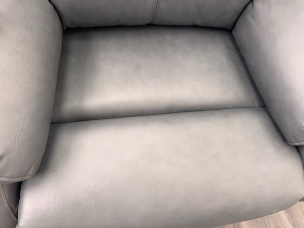 G Plan Kingsbury Cambridge Petrol Blue Power Rise And Recliner Armchair Headrest22