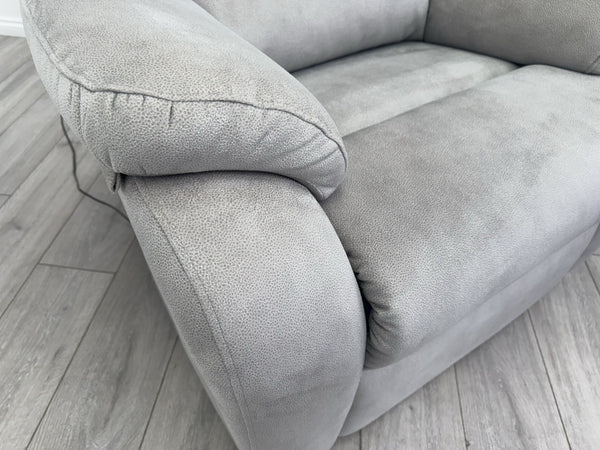 G Plan Kingsbury Power Recliner Armchair Grey Stingray Fabric RRP £242519