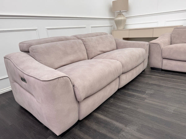 FV Xavier 3 + 2 Seater Lounger Corner Sofa Set Power Recliner & Headrests19