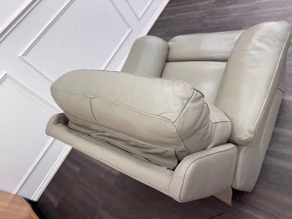 LAZYBOY Daytona POWER RECLINER ARMCHAIR WITH POWER HEADREST IN Grey Leather17