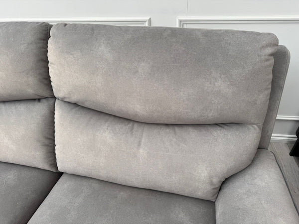 LAZYBOY DOUGLAS POWER RECLINER 3 SEATER SOFA IN GREY FABRIC16