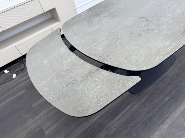 Furniture Village Catalina Large Extendable Dining Table Dark Grey Ceramic Top11