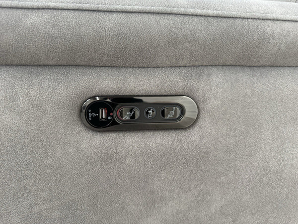 Furniture Village Morgan Power Recliner 2 Seater Sofa & Static 2 Seater Sofa Set16