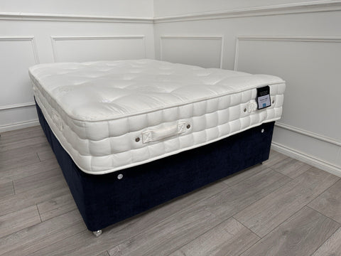 Furniture Village Sanctum Nature 2000 2 Drawer Divan Set Bases + 4ft 6 Mattress0