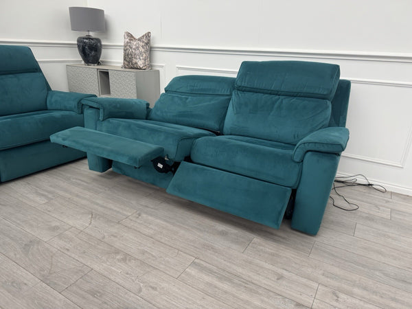 G PLAN Thornbury 3&3 Seater Power Recliner, Lumbar & Headrest Sofa Set RRP £979023