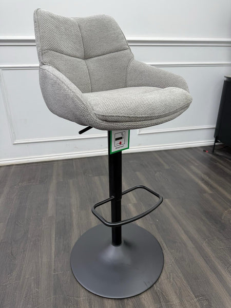 Furniture Village Kiara grey/taupe swivel dining barstool (Pre-sale)9