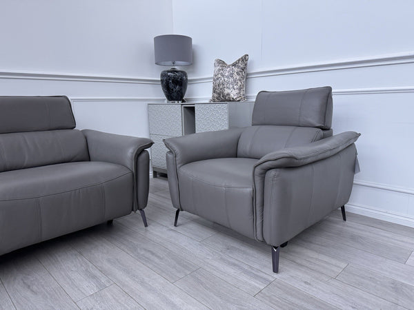 FV Jude 3 Seater & Armchair Power Recliner Sofa Set with Telescopic Headrests8