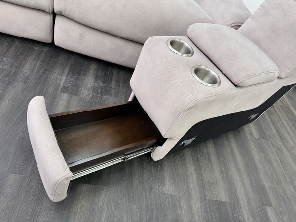 FV Xavier 3 + 2 Seater Lounger Corner Sofa Set Power Recliner & Headrests17