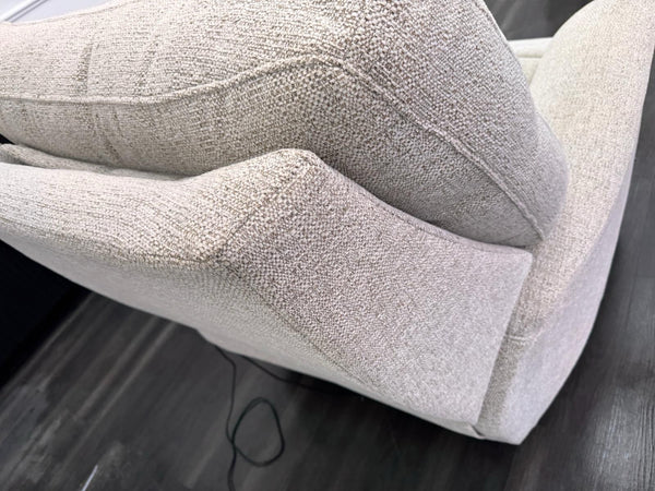 Parker Knoll Hudson 23 Beige Fabric Armchair Power Recliner & Headrest & Lumbar15