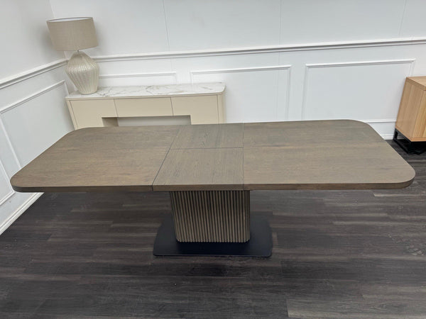 Furniture Village Jai Small Extending Dining Table Walnut Wood Top19