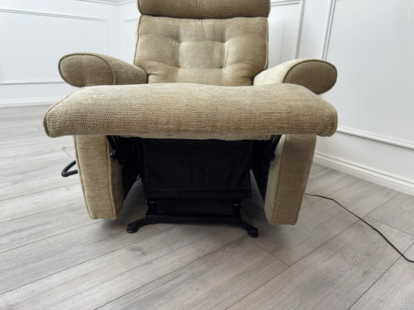 Parker Knoll Norton 150 Lift and Rise Recliner Armchair Sandy Beige Fabric11
